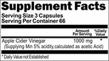 BUY 1 GET 2 FREE Apple Cider Vinegar 1000mg 200 Capsules