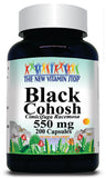 BUY 1 GET 2 FREE Black Cohosh 550mg 200 Capsules