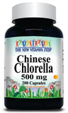 BUY 1 GET 2 FREE Chinese Chlorella 500mg 200 Capsules