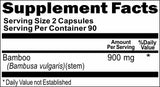 BUY 1 GET 2 FREE Bamboo 900mg 180 Capsules