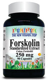 BUY 1 GET 2 FREE Forskolin Extract 250mg 90 or 180 Capsules