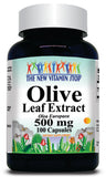 BUY 1 GET 2 FREE Olive Leaf Extract 500mg 100 Capsules