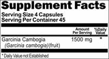 BUY 1 GET 2 FREE Garcinia Cambogia 1500mg 180 Capsules
