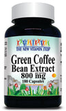 BUY 1 GET 2 FREE Green Coffee Bean Extract 800mg 180 Capsules