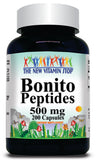 50% off Price Bonito Peptides 500mg 100 or 200 Capsules 1 or 3 Bottle Price