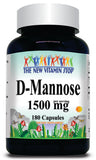 BUY 1 GET 2 FREE D-Mannose 1500mg 90 or 180 Capsules