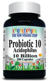 50% off Price Probiotic 10 2000mg 100 or 200 Capsules 1 or 3 Bottle Price