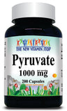 BUY 1 GET 2 FREE Pyruvate 1000mg 200 Capsules