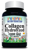 50% off Price Collagen Hydrolyzed 1000mg 90 or 180 Capsules 1 or 3 Bottle Price