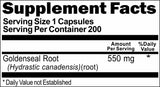 BUY 1 GET 2 FREE Goldenseal Root 550mg 200 Capsules