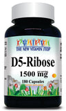 BUY 1 GET 2 FREE D5-Ribose 1500mg 180 Capsules 1 or 3 Bottle Price