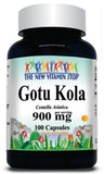 BUY 1 GET 2 FREE Gotu Kola 900mg 100 Capsules