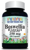 BUY 1 GET 2 FREE Boswellia Extract 250mg 200 Capsules