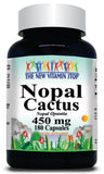 50% off Price Nopal Cactus 450mg 90 or 180 Capsules 1 or 3 Bottle Price