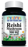 BUY 1 GET 2 FREE Reishi Mushroom 900mg 100 or 200 Capsules