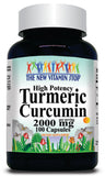 50% off Price Turmeric Curcumin 2000mg 100caps or 200caps 1 or 3 Bottle Price