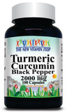 BUY 1 GET 2 FREE Turmeric Curcumin Black Pepper 2000mg 100caps or 200caps