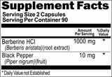 BUY 1 GET 2 FREE Berberine Black Pepper 1000mg 180caps