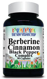 50% off Price Berberine Cinnamon Black Pepper 90 or 180 Capsules 1 or 3 Bottle Price
