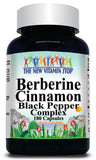 50% off Price Berberine Cinnamon Black Pepper 90 or 180 Capsules 1 or 3 Bottle Price