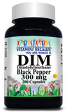 BUY 1 GET 2 FREE DIM Black Pepper 300mg 100 or 200 Capsules