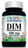 50% off Price DIM 300mg 100 or 200 Capsules 1 or 3 Bottle Price