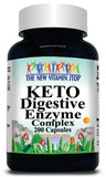 BUY 1 GET 2 FREE KETO Digestive Enzyme Complex 200 Capsules