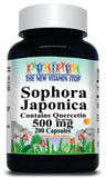 BUY 1 GET 2 FREE Sophora Japonica 500mg Contains Quercetin 100 or 200 Capsules