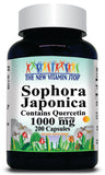 50% off Price Sophora Japonica 1000mg Contains Quercetin 100 or 200 Capsules 1 or 3 Bottle Price