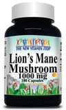 BUY 1 GET 2 FREE Price Lion's Mane Mushroom 1000mg 90 or 180 Capsules