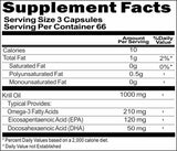 BUY 1 GET 2 FREE Krill Oil 1000mg 180 capsules
