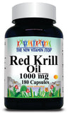BUY 1 GET 2 FREE Red Krill Oil 1000mg 180 Capsules