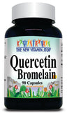 BUY 1 GET 2 FREE Quercetin & Bromelain 500mg 90 or 180 Capsules