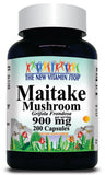 BUY 1 GET 2 FREE Maitake Mushroom 900mg 100 or 200 Capsules