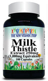 BUY 1 GET 2 FREE Milk Thistle (Silymarin) Extract  Equivalent 1000mg 100 or 200 Capsules
