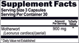 BUY 1 GET 2 FREE Motherwort 900mg 90 Capsules