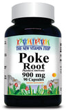 BUY 1 GET 2 FREE Poke Root 900mg 180 Capsules