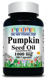 BUY 1 GET 2 FREE Pumpkin Seed Oil 1000mg Emulsified Dry 100 Capsules