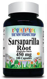 BUY 1 GET 2 FREE Sarsaparilla Root 450mg 100 Capsules