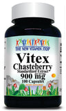 50% off Price Vitex Chasteberry Standardized Extract 900mg 100 or 200 Capsules 1 or 3 Bottle Price