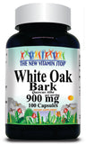 BUY 1 GET 2 FREE White Oak Bark 900mg 100 Capsules