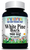 BUY 1 GET 2 FREE White Pine Bark 900mg 90 Capsules