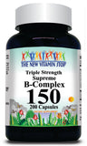 50% off Price B-Complex 150 200 Capsules 1 or 3 Bottle Price