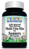 BUY 1 GET 2 FREE Advanced Multi-Vit-Min Seniors Time Release 200 Capsules