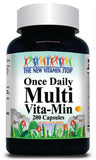 BUY 1 GET 2 FREE Once Daily Multi-Vita-Min 200 Capsules