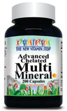 50% off Price Advanced Multi Mineral 200 Capsules 1 or 3 Bottle Price