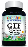 BUY 1 GET 2 FREE GTF Chromium 200mcg 200 Capsules
