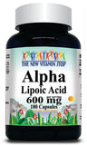 BUY 1 GET 2 FREE Alpha Lipoic Acid 600mg 90 or 180 Capsules