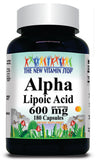 50% off Price Alpha Lipoic Acid 600mg 90 or 180 Capsules 1 or 3 Bottle Price