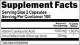 BUY 1 GET 2 FREE Vitamin C 1000mg with Bioflavonoids 200 Capsules